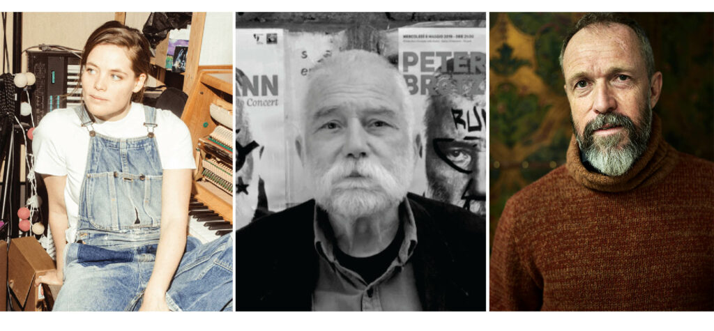 NTT-gjester på Kongsberg: Anja Lauvdal, Peter Brötzmann og Lars Elling.